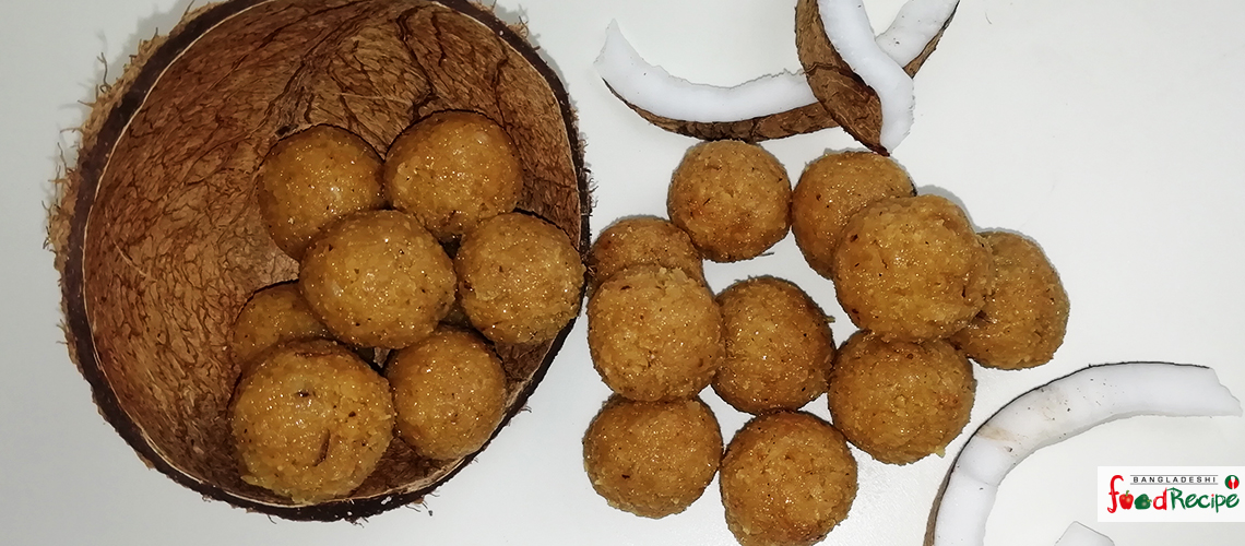 narkel-gurer-coconut-naru-laddu-recipe